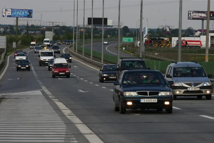 Aglomeraţie pe A2 FOTO Adevărul