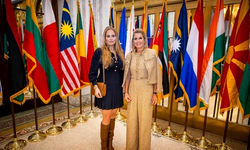 Amalia și Regina Maxima în SUA, profimedia 1040090620 jpg