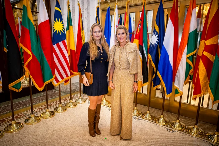 Amalia și Regina Maxima în SUA, profimedia 1040090620 jpg