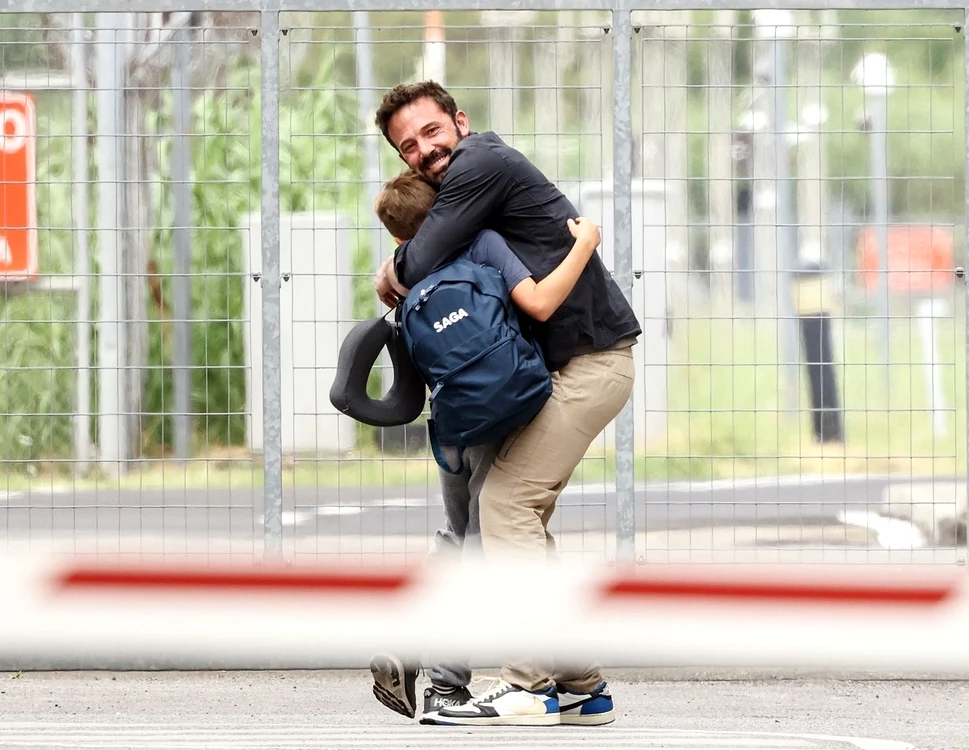 Ben Affleck cu fiul Samuel, Profimedia jpg