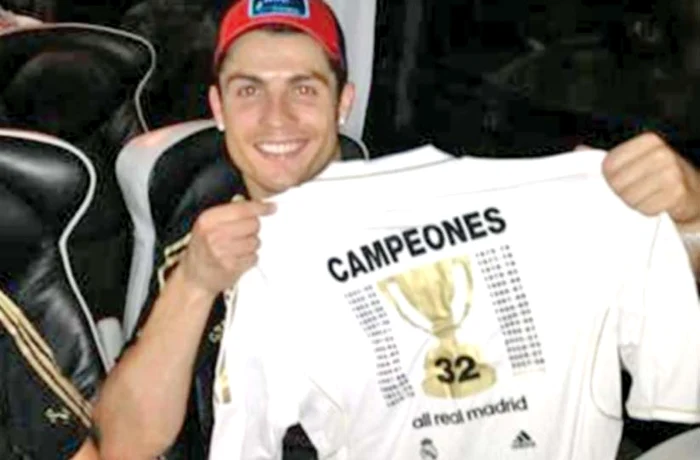 Cristiano Ronaldo  şi-a pregătit tricoul de campion