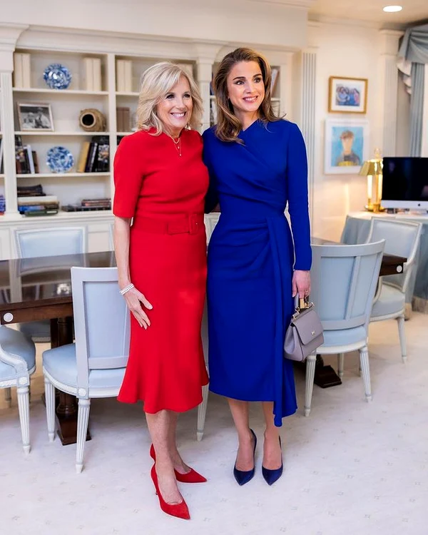 Jill Biden si Regina Rania   Instagram jpg