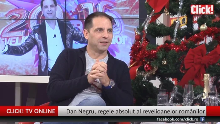 Dan Negru a fost invitatul nostru la Click! Live, emisiunea transmisă în direct pe pagina de Facebook Click! în fiecare miercuri, de la ora 12:00