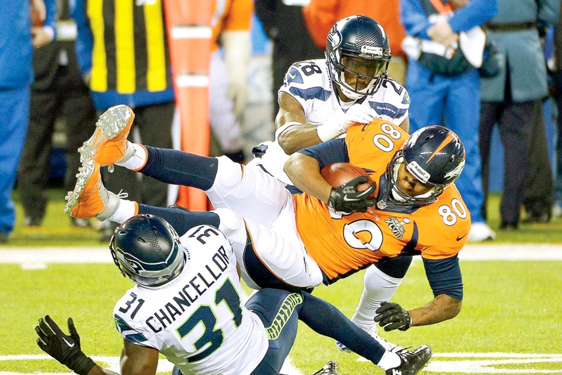 Jucătorii de la Seatle s-au impus în faţa favoriţilor din Denver (Foto: afp)