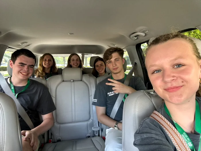 În SUA, în programul de vară FOTO: arhiva personală