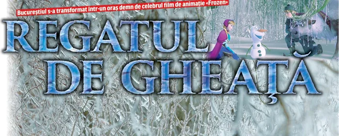 
    Scena în care omul de zăpadă Olaf,  prinţesa Ana, Cristoph şi renul Sven  se întâlnesc într-o pădure  îngheţată a fascinat zeci de milioane  de copii din întreaga lume  