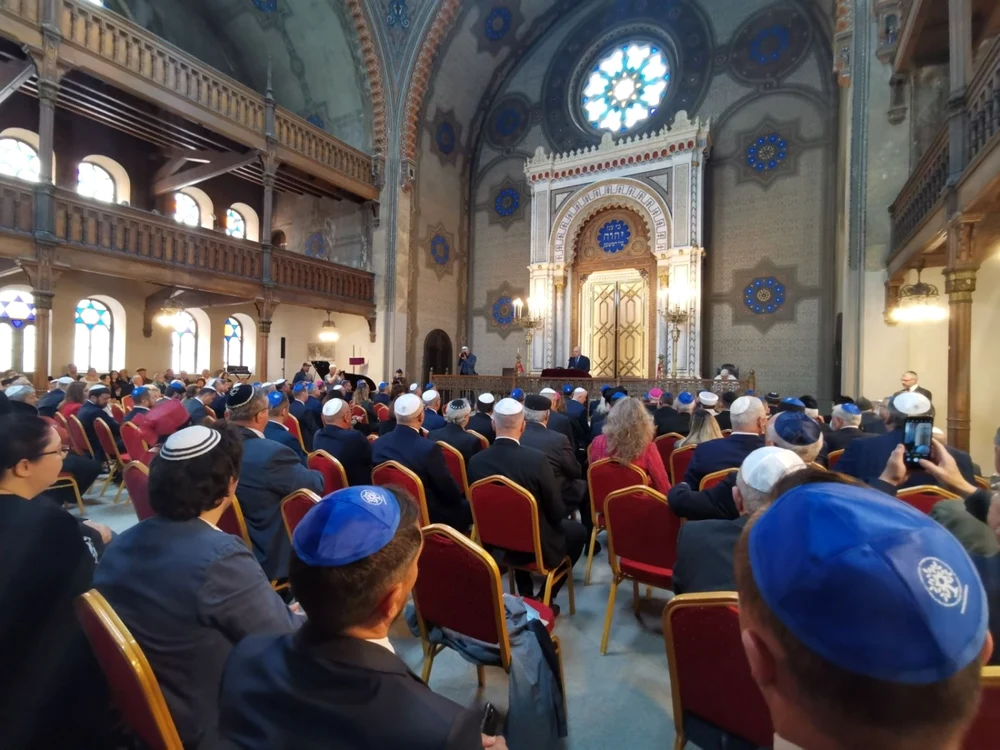 Reinaugurarea Sinagogii Cetate din Timişoara FOTO Ş.Both