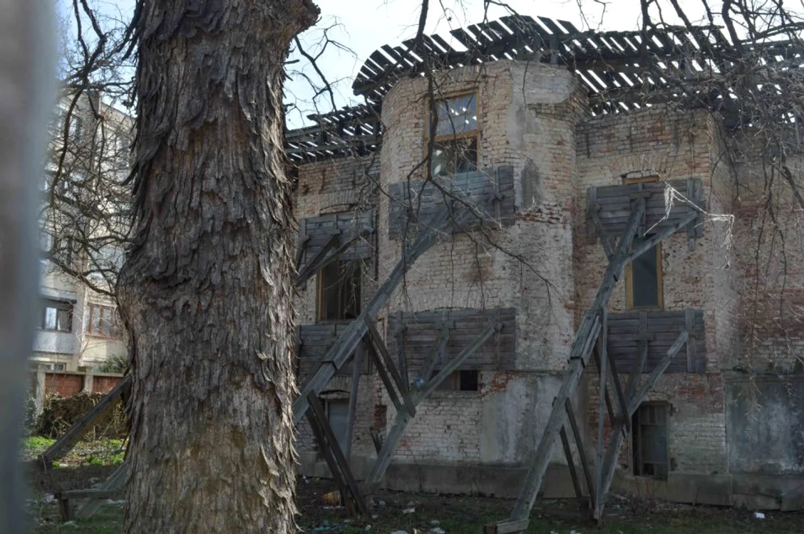 Casa Muhle a ajuns o ruină
