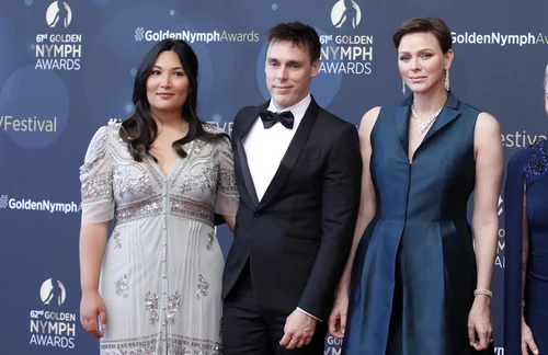 Charlene de Monaco, alaturi de Marie si Luis Ducruet