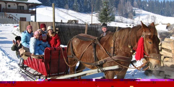 Crăciunul în judeţ  cu ţuică şi jacuzzi