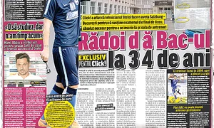 În ediţia de vineri, Click! v a prezentat  în exclusivitate cazul lui Mirel  Rădoi, care îşi dă în aceste  zile examenul de Bacalaureat  jpeg