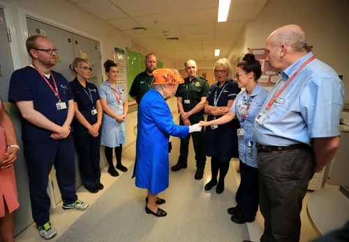 The Queen Visits Injured Victims Of The Manchester Arena Bombing jpeg