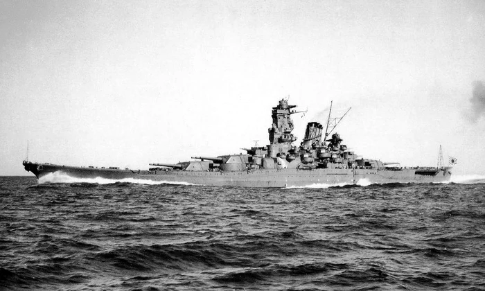 Yamato during Trial Service jpg jpeg