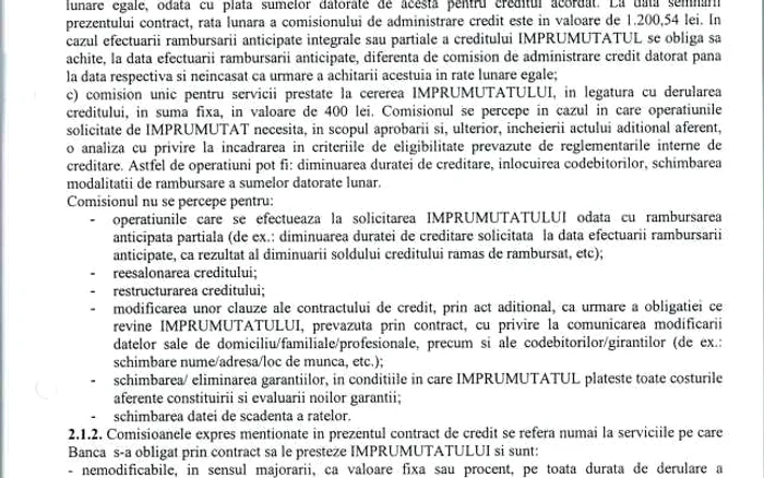 contract basescu 1