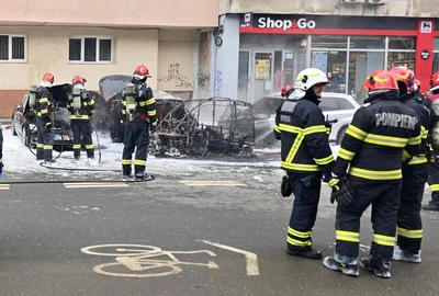 Incendiu mașini bucurești