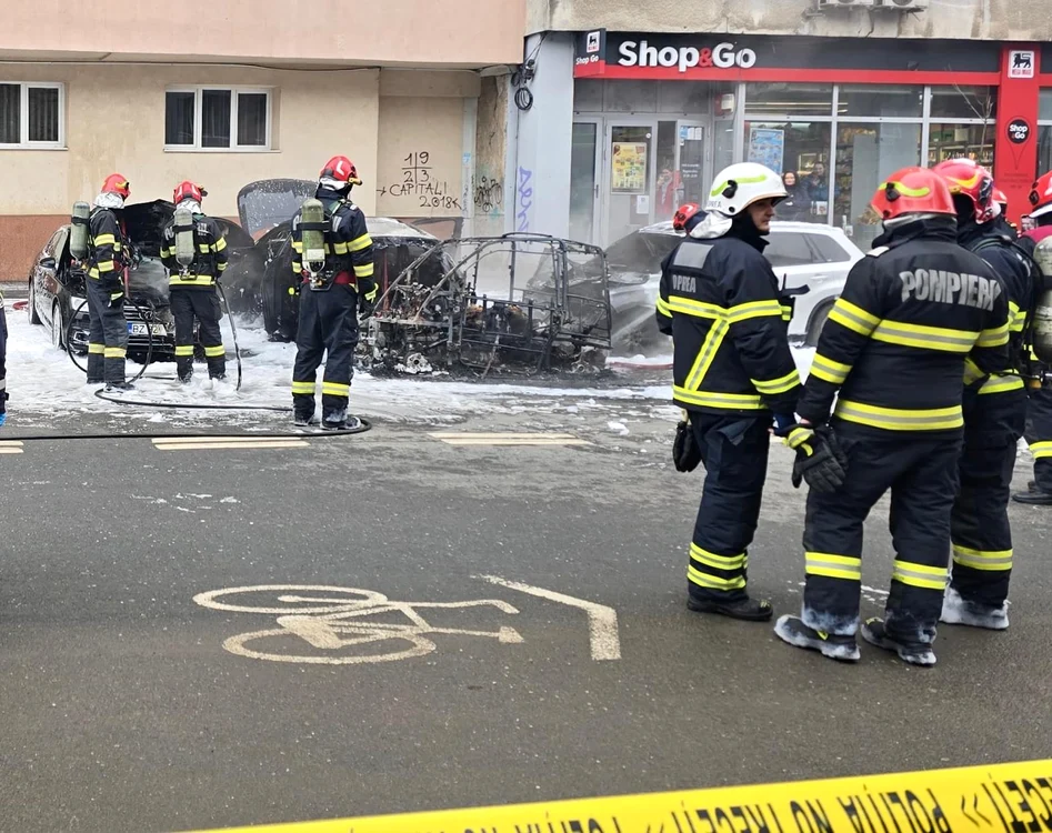 Incendiu puternic în Capitală FOTO: București-Ilfov