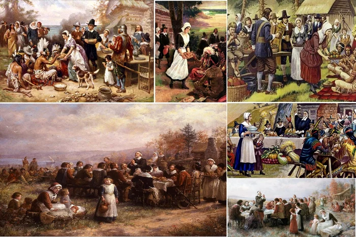 Ziua Recunoștinței ilustrată de-a lungul timpului