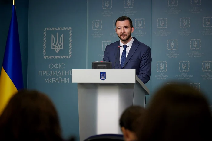 Serghei Nikiforov, purtător de cuvânt al Preşedinţiei Ucrainei Foto: president.gov.ua