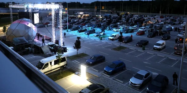 eveniment concert drive-in FOTO EPA