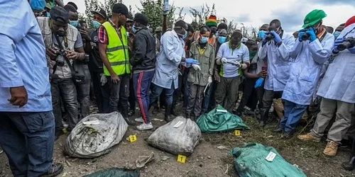 criminal in serie Kenya, captură video