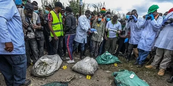 criminal in serie Kenya, captură video