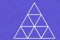 optical illusion brain test time to test your brain try to count the number of triangles in this picture within 16 seconds 63bbb2ad1ed93 1673245357 jpg