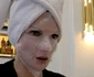 Monica Bârlădeanu folosește măști de hidratare 