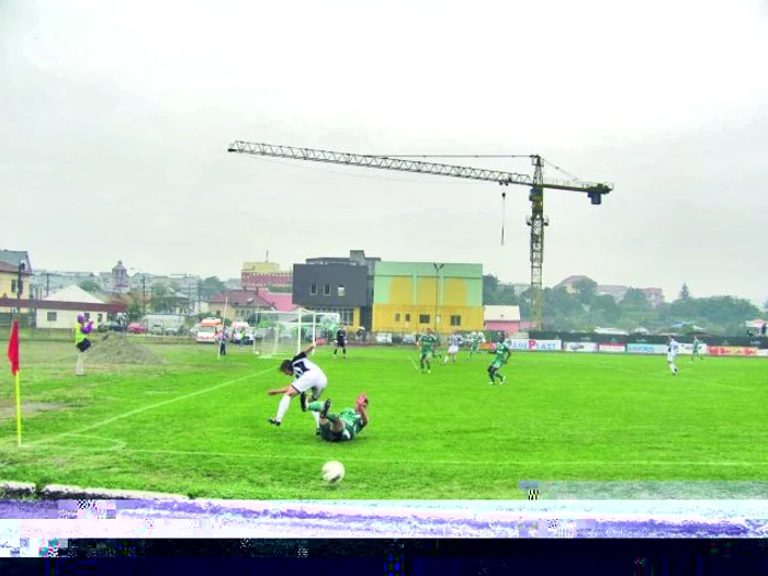 Stadionul din Drăgăşani, unde evoluează Damila Măciuca