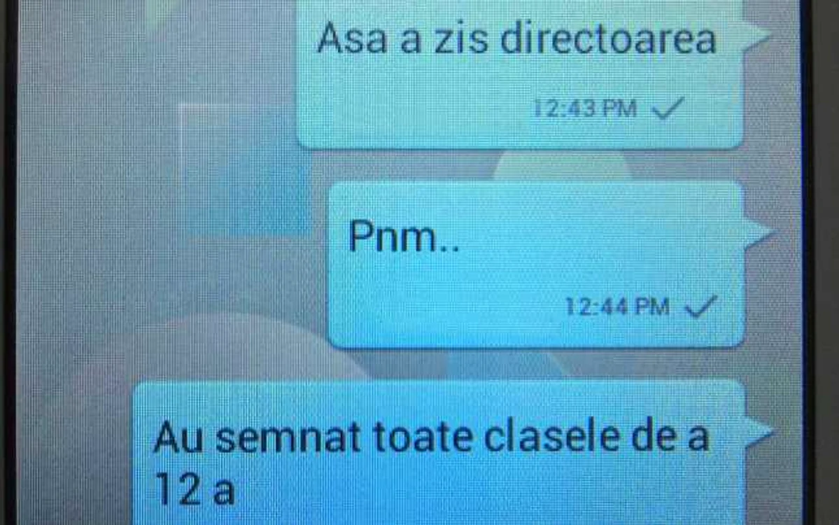 mesaje liceul kiritescu