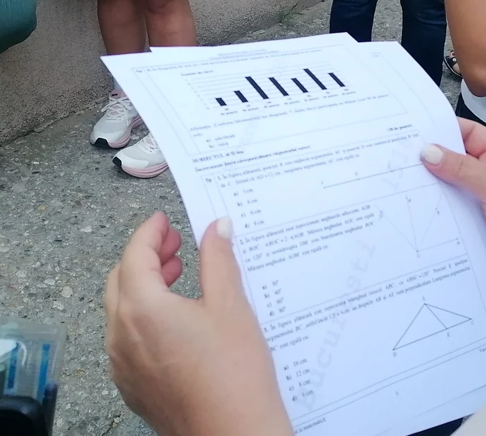 Anchetă în Olt, după proba la Matematică din cadrul Evaluării Naționale. „Copilul este demoralizat. A tras pentru nota maximă”