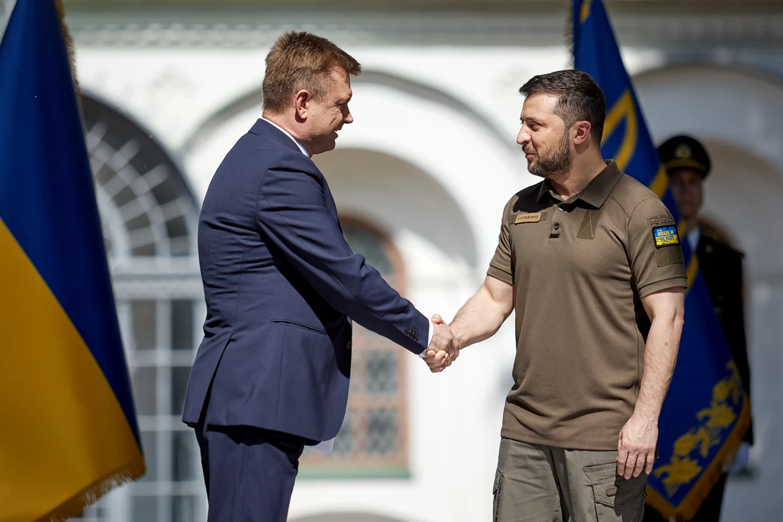 Chiveri a făcut declarațiile în data de 1 noiembrie. FOTO: Administrația Prezidențială a Ucrainei