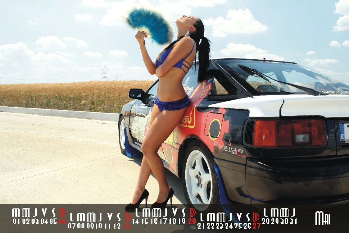 Calendarul «Racing Curves» 2012