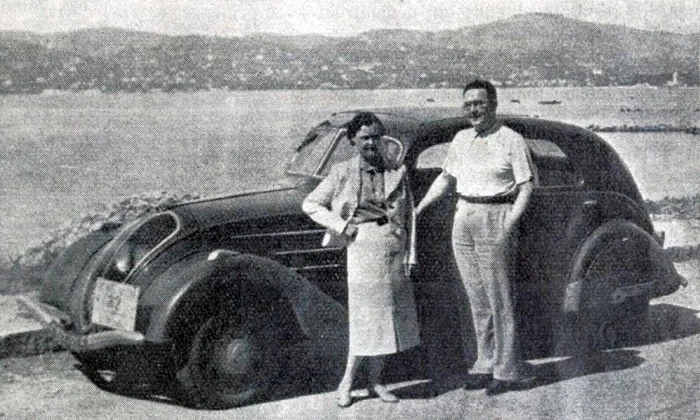 Automobil Peugeot 402, produs în Franța între anii 1935-1942 (© Wikimedia Commons)