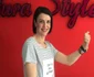 Raluca Arvat, prima femeie care a prezentat un jurnal de știri sportive la o televiziune / foto: Instagram