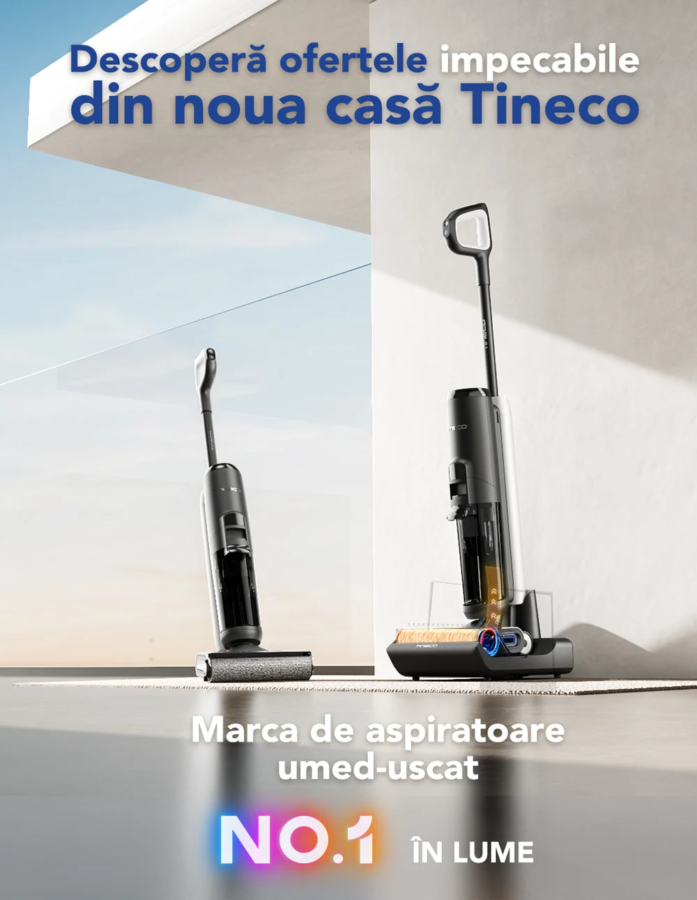 Tineco lansează oficial propriul magazin online în România