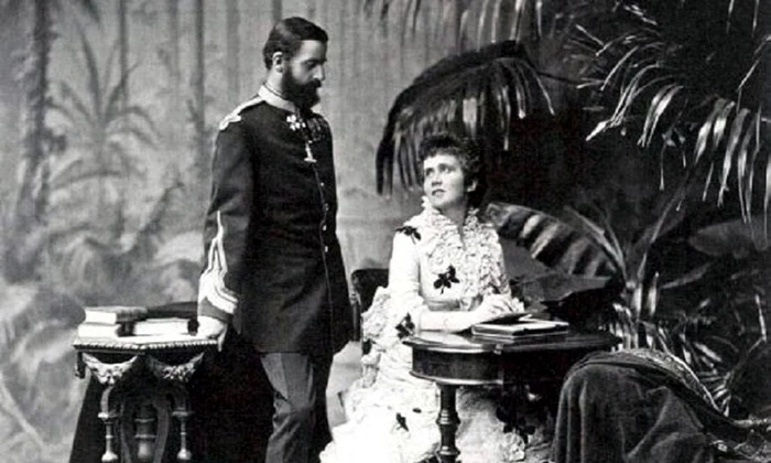 Regele Carol I și Regina Elisabeta   Casa Regală jpg