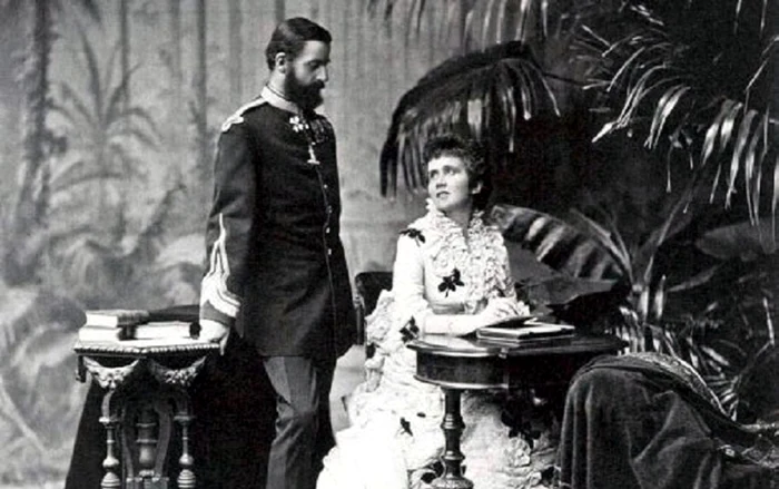 Regele Carol I și Regina Elisabeta Casa Regală jpg