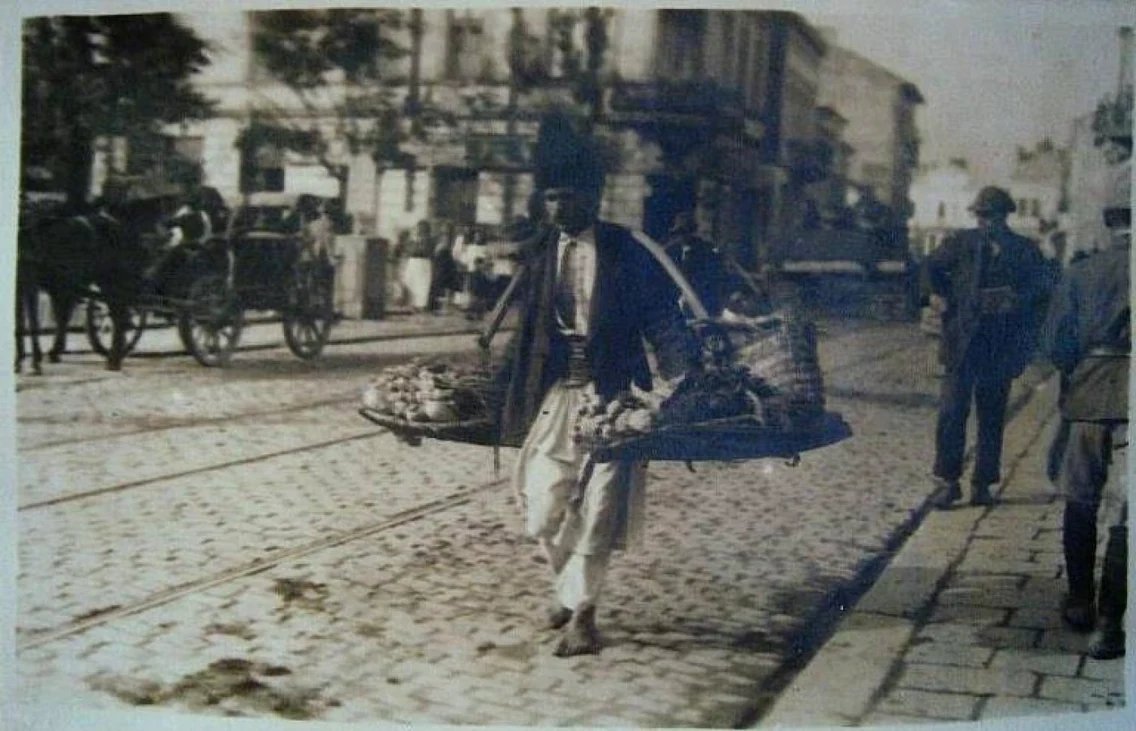 Negustor ambulant de altădată