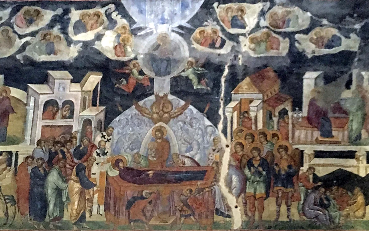 Adormirea Maicii Domnului. Biserica Domnească din Curtea de Argeș