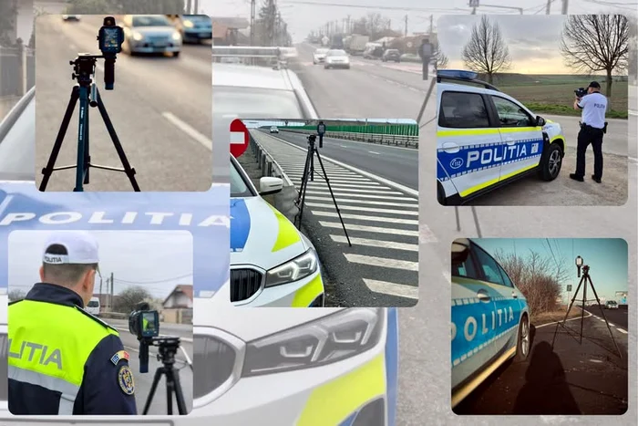Acțiuni ROADPOL Speed. FOTO Poliția Română