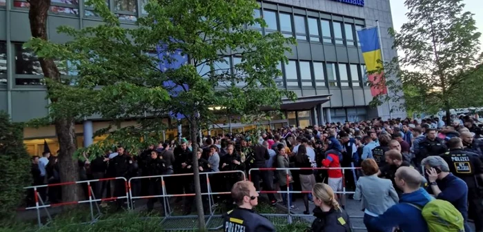 Vot în diaspora - alegeri europarlamentare referendum scrutin 26 mai 2019 în Munchen Germania Sursa Rareş Curatu