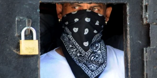 Membru al organizatiei criminale Mara Salvatrucha FOTO EPA-EFE