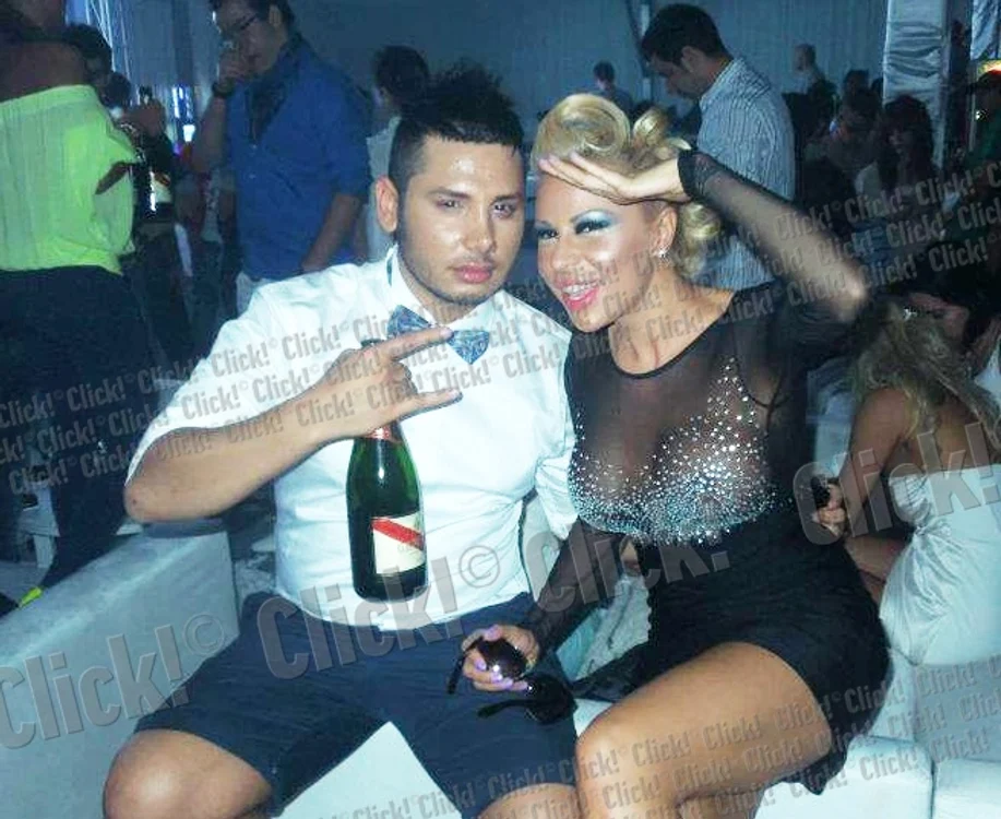 Roxana Răducu, Miss Sport România, şi Adrian Pescariu.