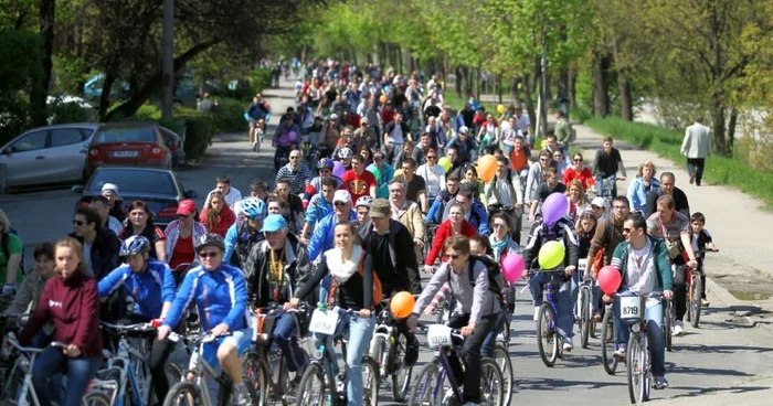 Pedalarea de primăvară 2012, Timişoara