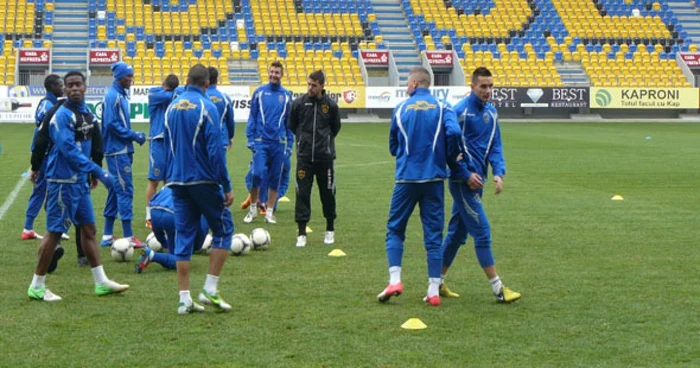 Jucătorii de la Petrolul au intrat în pregătiri intense. FOTO: fcpetrolul.ro