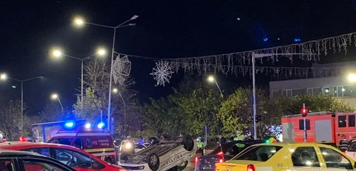 accident politie bucuresti foto cititor adevarul