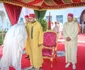 Regele Mohammed al Marocului și fiul său, Prințul Moștenitor Mulay Al Hassan. FOTO: Casa Regală marocană