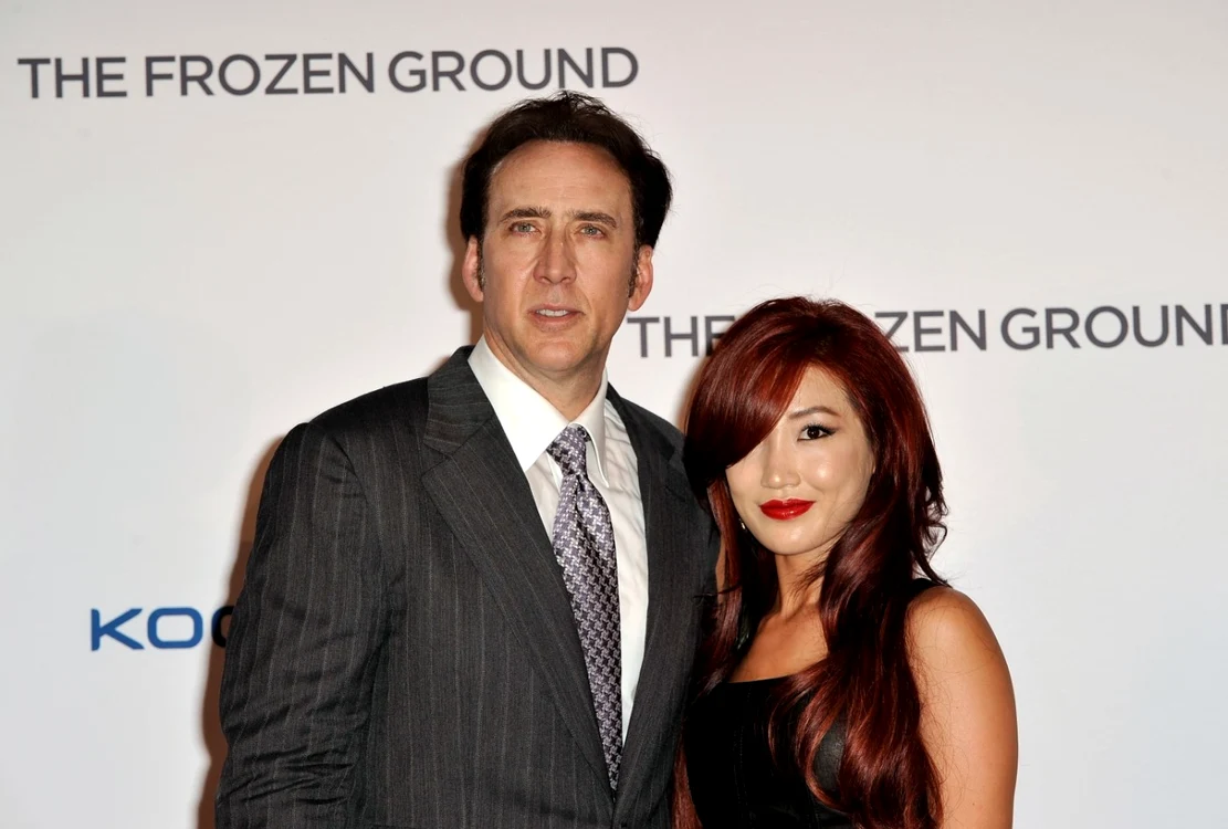 Nicolas Cage şi Alice Kim s-au cunoscut în 2004 FOTO Guliver/Getty Images