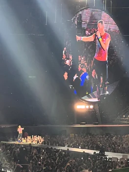 Coldplay, în concert la București Foto: Click!