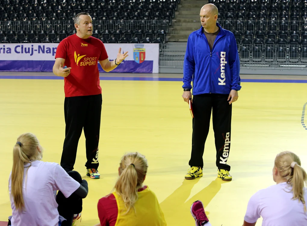 
    Bogdan Burcea a colaborat și cu Tomas Ryde la națională, în 2015Foto: Sport Pictures  
